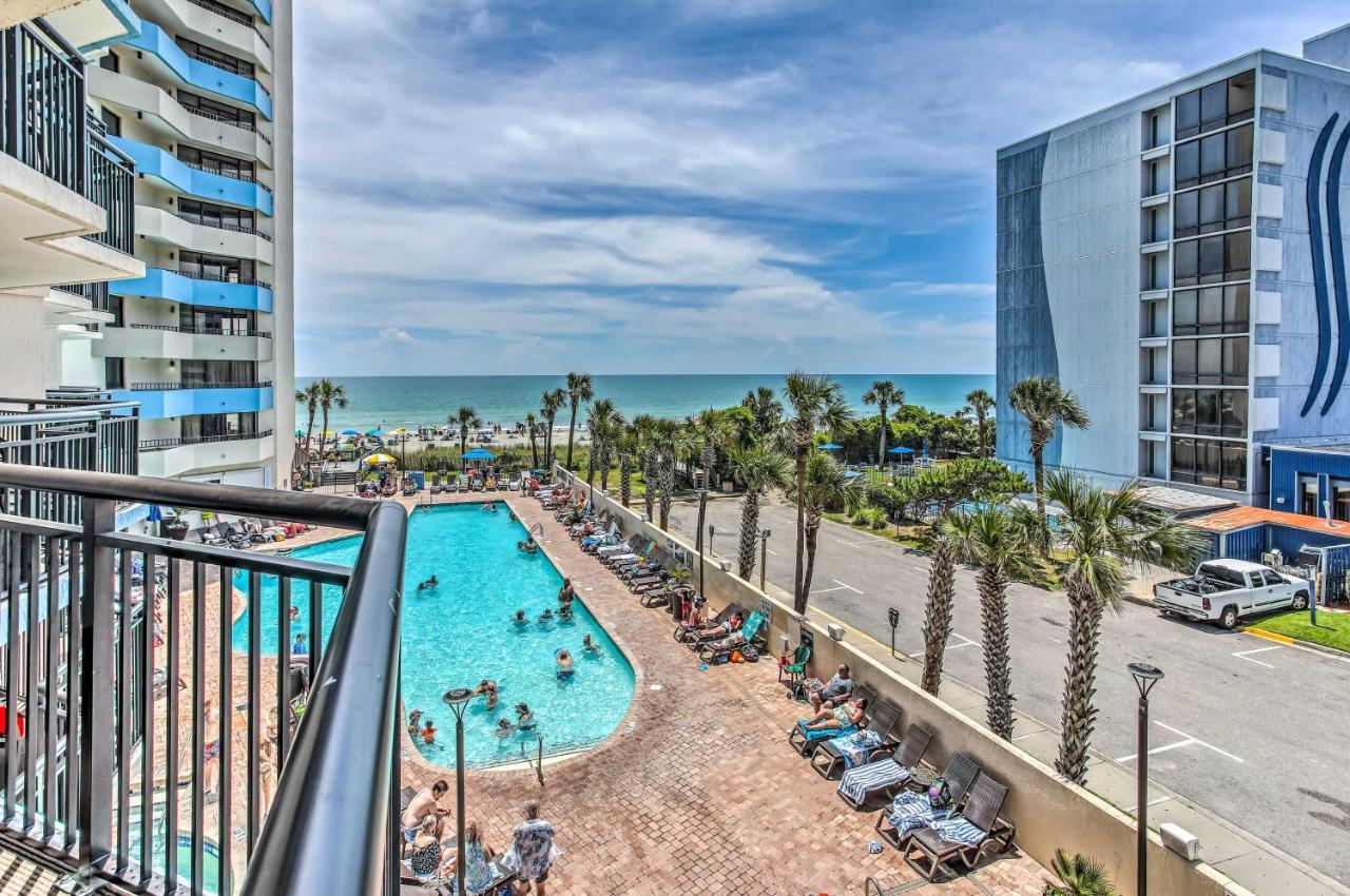 Ocean View Apt And Access To Pool, Beach And More Myrtle Beach Esterno foto