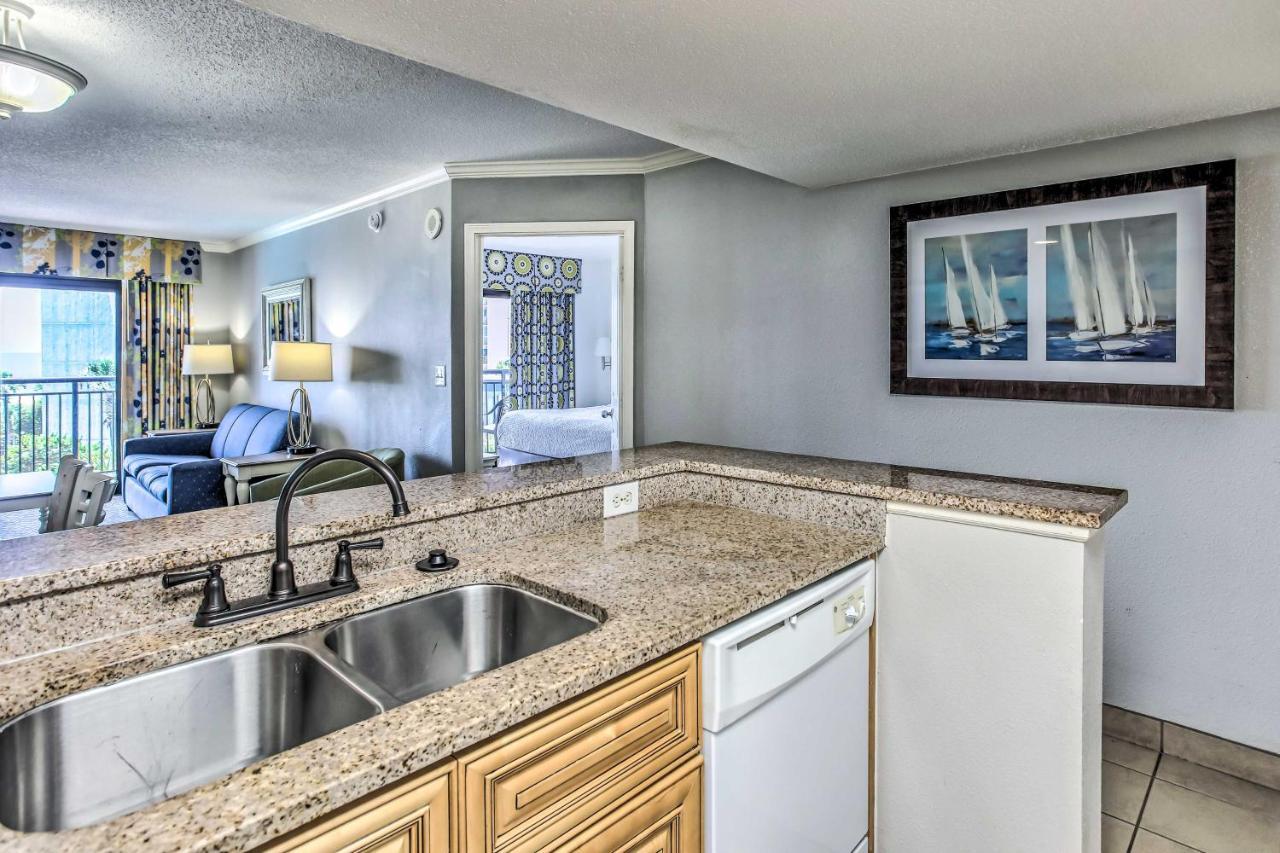 Ocean View Apt And Access To Pool, Beach And More Myrtle Beach Esterno foto